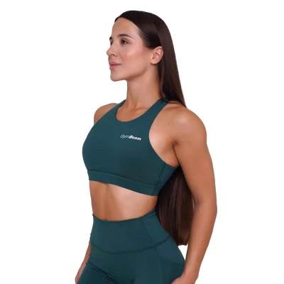 GymBeam Sportovní podprsenka Ignite Dark Green
