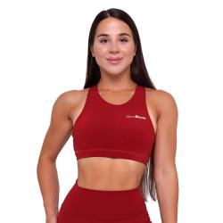 GymBeam Sportovní podprsenka Ignite Dark Red