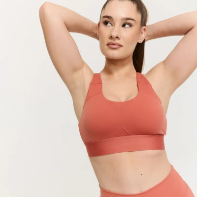 GymBeam Sportovní podprsenka Limitless Cinnamon