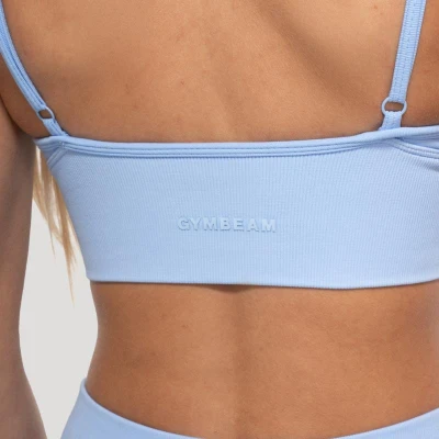 GymBeam Sportovní podprsenka Luma Baby Blue