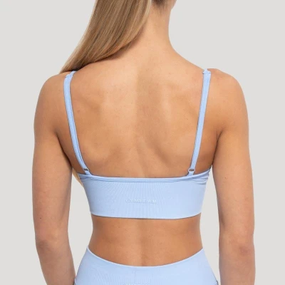 GymBeam Sportovní podprsenka Luma Baby Blue