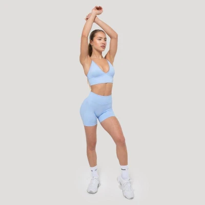 GymBeam Sportovní podprsenka Luma Baby Blue