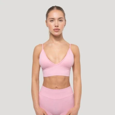 GymBeam Sportovní podprsenka Luma Baby Pink GymBeam Sportovní podprsenka Luma Baby Pink