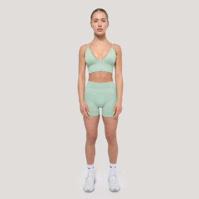 GymBeam Sportovní podprsenka Luma Pistachio