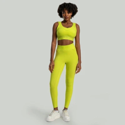 STRIX Sportovní podprsenka Lunar Chartreuse