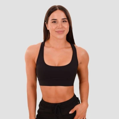 GymBeam Sportovní podprsenka Mesh Panel black GymBeam Sportovní podprsenka Mesh Panel black