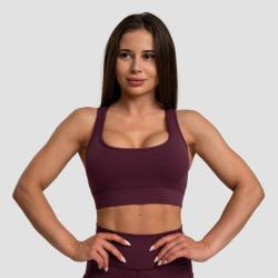 GymBeam Športová podprsenka Mesh Panel Eggplant GymBeam Športová podprsenka Mesh Panel Eggplant