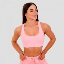 GymBeam Športová podprsenka Mesh Panel pink