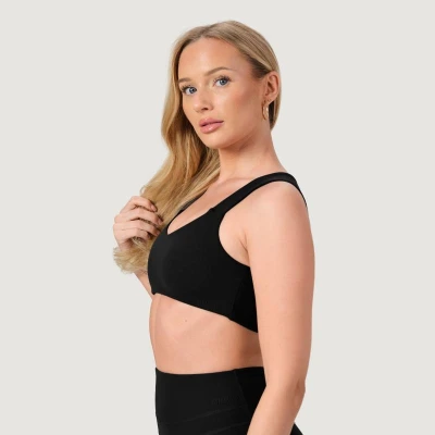 GymBeam Sportovní podprsenka NEO Black