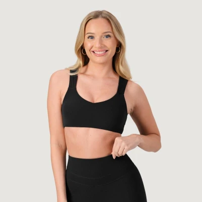 GymBeam Sportovní podprsenka NEO Black