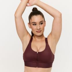 GymBeam Sportovní podprsenka Prime Fig
