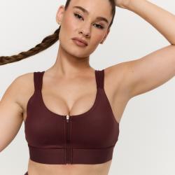 GymBeam Sportovní podprsenka Prime Fig
