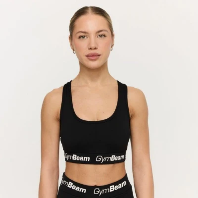 GymBeam Sportovní podprsenka Simple Black GymBeam Sportovní podprsenka Simple Black