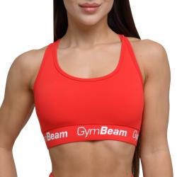 GymBeam Sportovní podprsenka Simple Rouge Red