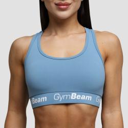 GymBeam Sportovní podprsenka Simple Steel Grey