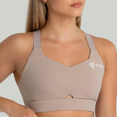 STRIX Sportovní podprsenka Taupe