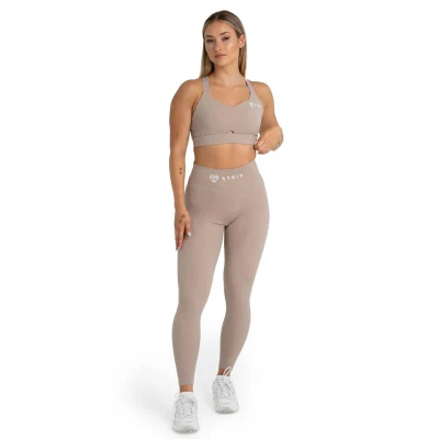 STRIX Sportovní podprsenka Taupe