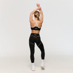 GymBeam Sportovní podprsenka Varsity Black