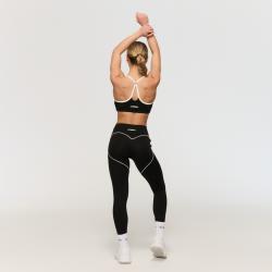 GymBeam Športová podprsenka Varsity Black