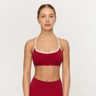 GymBeam Sportovní podprsenka Varsity Red GymBeam Sportovní podprsenka Varsity Red