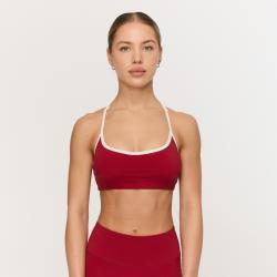 GymBeam Sportovní podprsenka Varsity Red