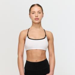 GymBeam Sportovní podprsenka Varsity White