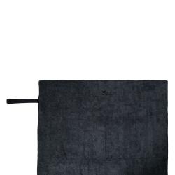 GymBeam Sportovní ručník z mikrovlákna Large Black