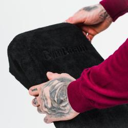 GymBeam Sportovní ručník z mikrovlákna Medium Black