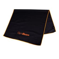 GymBeam Sportovní rychleschnoucí ručník Black/Orange GymBeam Sportovní rychleschnoucí ručník Black/Orange