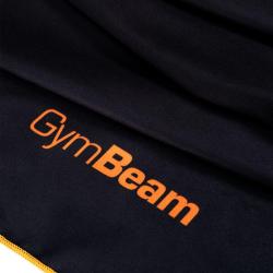 GymBeam Sportovní rychleschnoucí ručník Black/Orange (VÝPRODEJ)