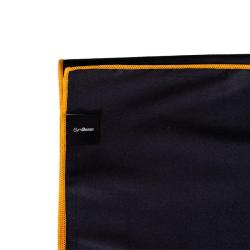 GymBeam Sportovní rychleschnoucí ručník Black/Orange (VÝPRODEJ)