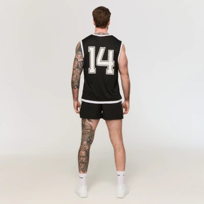 GymBeam Sportovní šortky Varsity Black