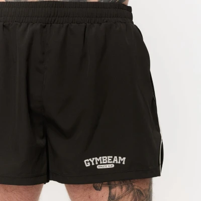 GymBeam Sportovní šortky Varsity Black