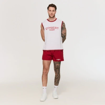 GymBeam Sportovní šortky Varsity Red