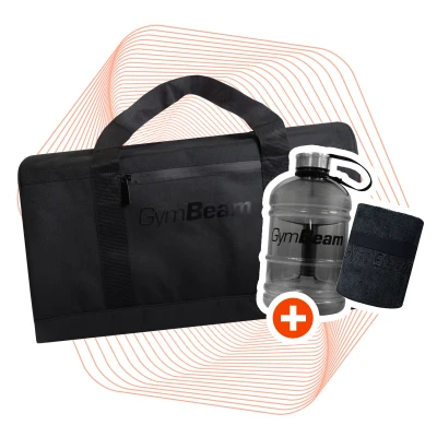 GymBeam Sportovní taška Duffle All Black
