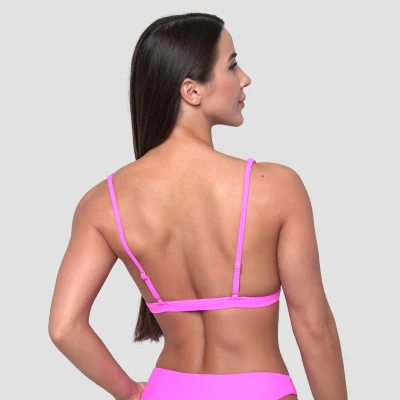 GymBeam Pink dámský sportovní vrchní díl plavek