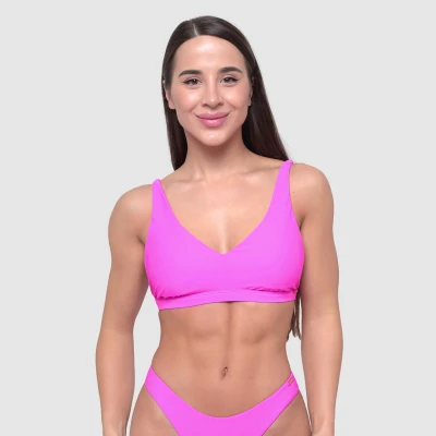 GymBeam Pink dámský sportovní vrchní díl plavek
