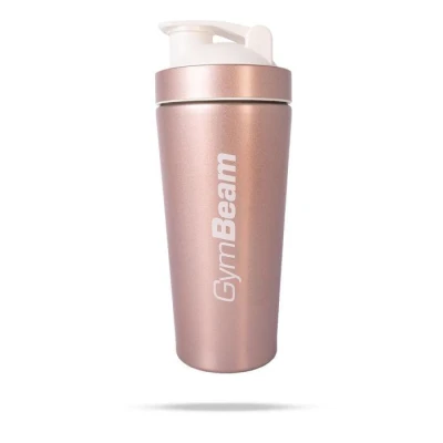 GymBeam Steel Shaker Rose Gold 750 ml GymBeam Steel Shaker Rose Gold 750 ml