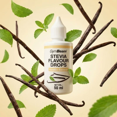 GymBeam Stevia Flavour Drops 50 ml