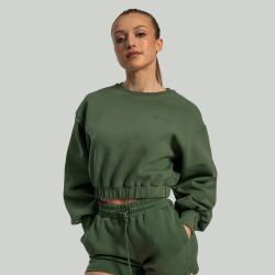 STRIX Dámská mikina Lunar Cropped Cedar Green