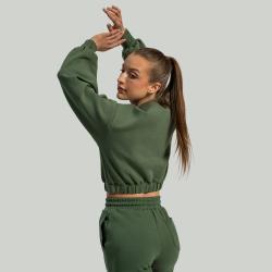 STRIX Dámská mikina Lunar Cropped Cedar Green