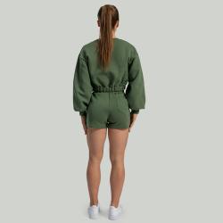 STRIX Dámská mikina Lunar Cropped Cedar Green