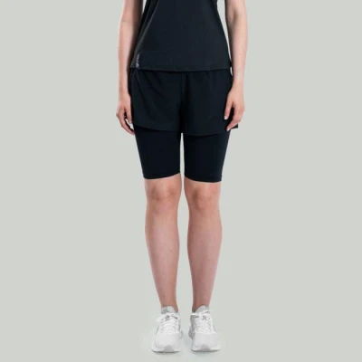 STRIX Dámské šortky 2in1 ULTRA Black STRIX Dámské šortky 2in1 ULTRA Black