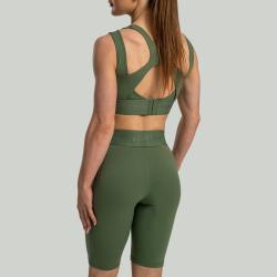 STRIX Dámské šortky Biker Lunar Cedar Green