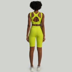 STRIX Dámské šortky Biker Lunar Chartreuse