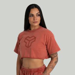 STRIX Dámské tričko CropTop Washed Terra