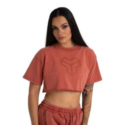 STRIX Dámské tričko CropTop Washed Terra