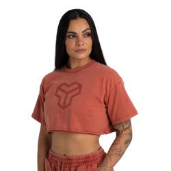 STRIX Dámské tričko CropTop Washed Terra
