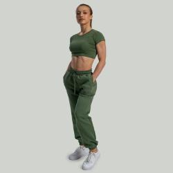 STRIX Dámské triko Essential CropTop Cedar Green