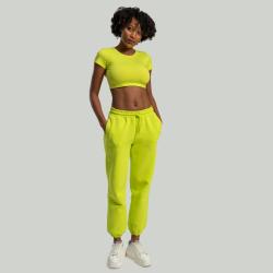 STRIX Dámské triko Essential CropTop Chartreuse